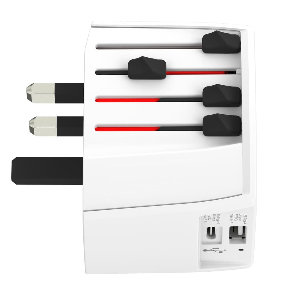 SKROSS World Travel Adapter MUV USB (AC) - USB & Type C ports detail 3