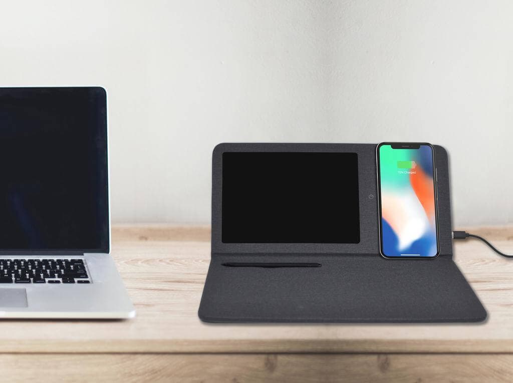 SODEN - @memorii 10W Wireless Charger & Writeable Mouse Pad - Black detail 5