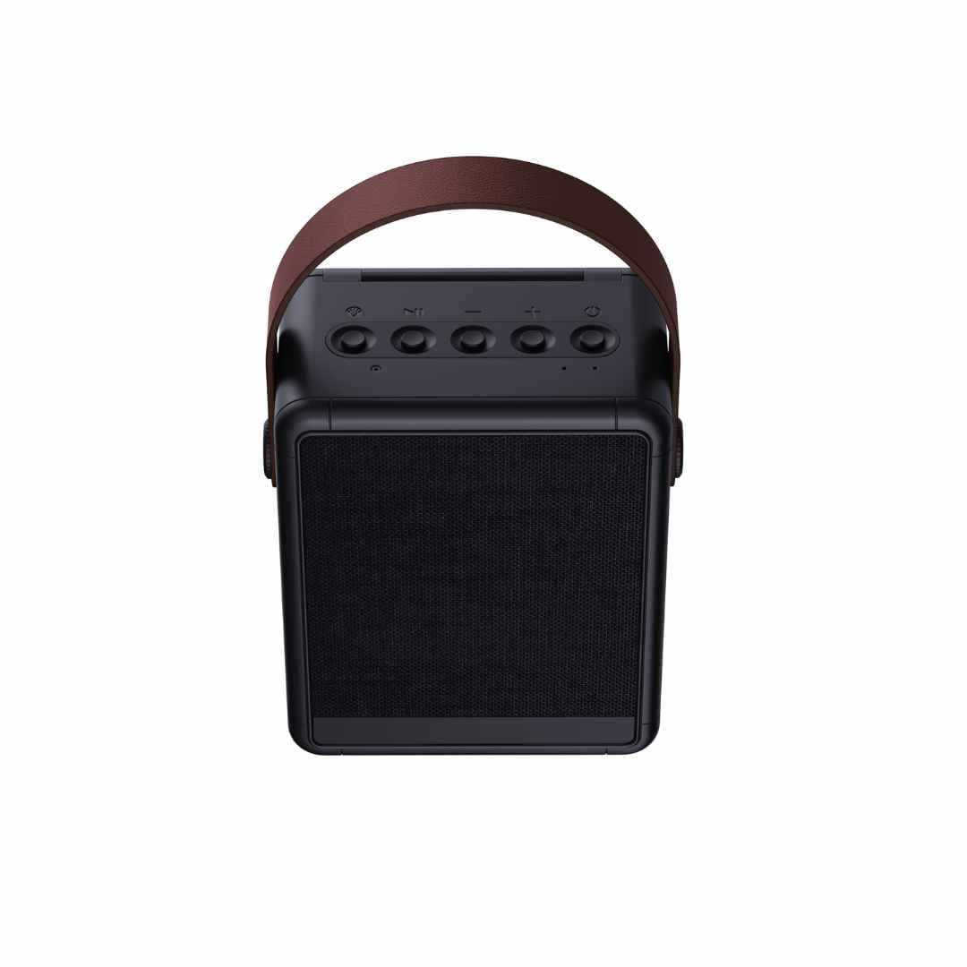 SOLA - @memorii RCS Recycled Solar Speaker & Lamp - Black detail 2