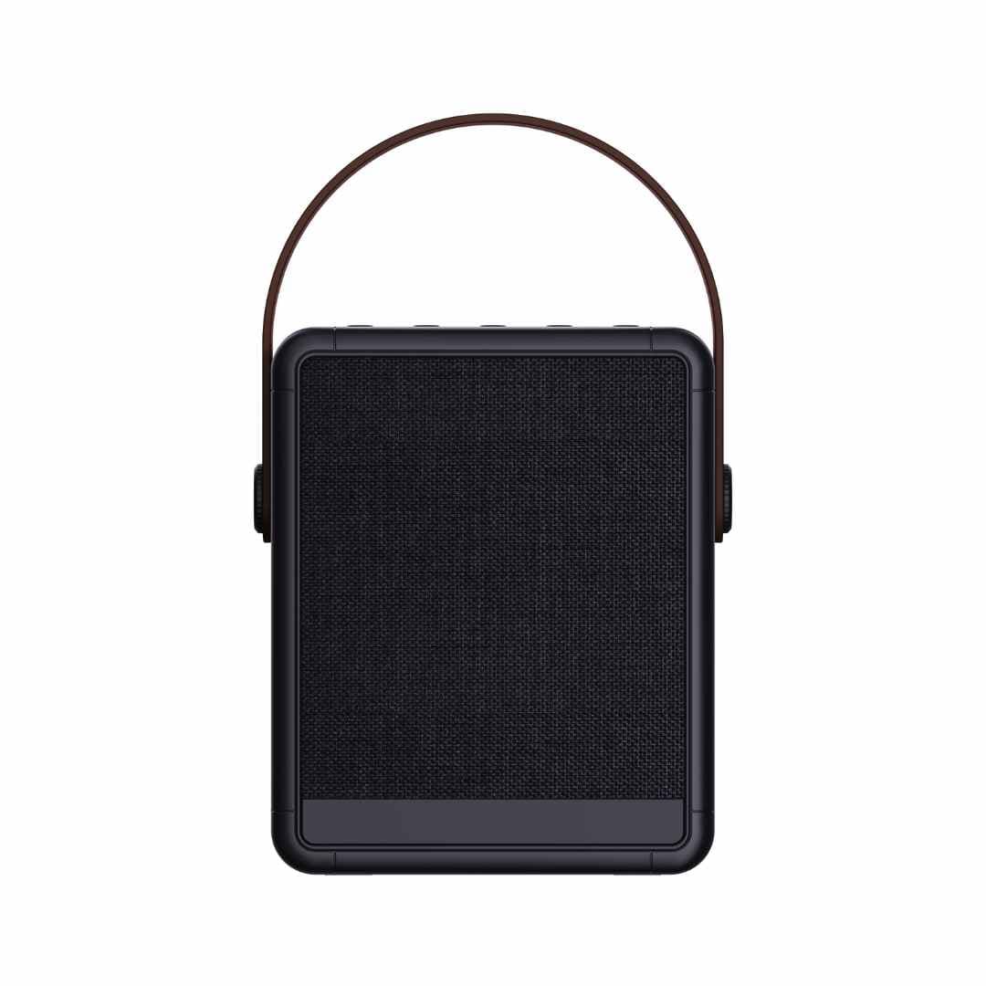 SOLA - @memorii RCS Recycled Solar Speaker & Lamp - Black detail 6