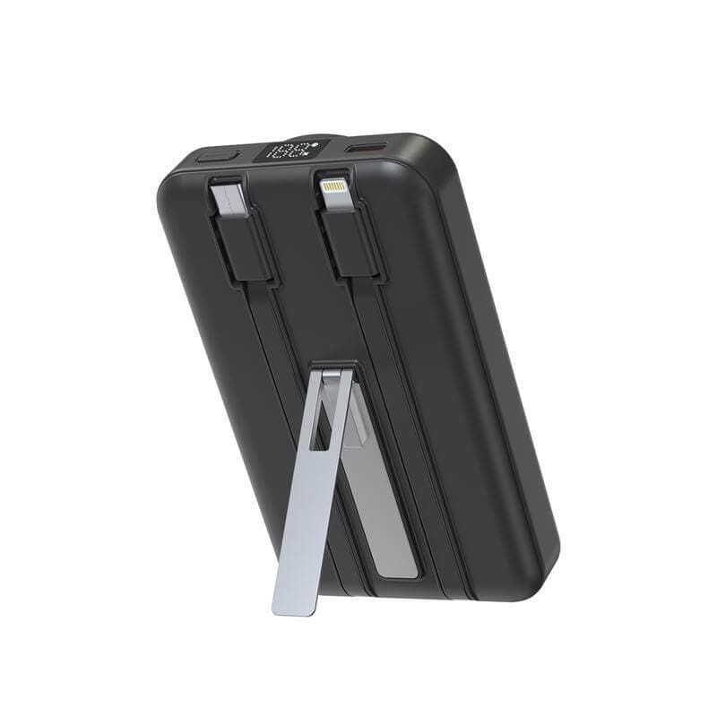 SOLANO - @memorii 10000mAh Mag Wireless Powerbank with Inbuilt Cables detail 5