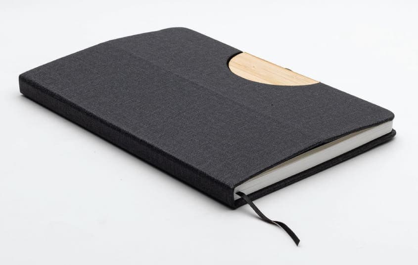 STADE - A5 Hard Cover Notebook with Folding Phone Stand detail 5