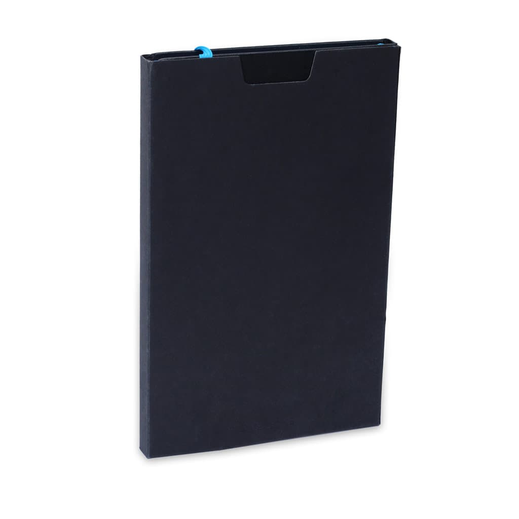 SUKH - SANTHOME A5 Hardcover Ruled Notebook Black-Blue detail 2