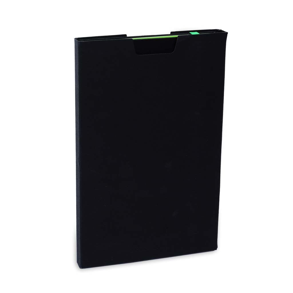 SUKH - SANTHOME A5 Hardcover Ruled Notebook Black-Green detail 2