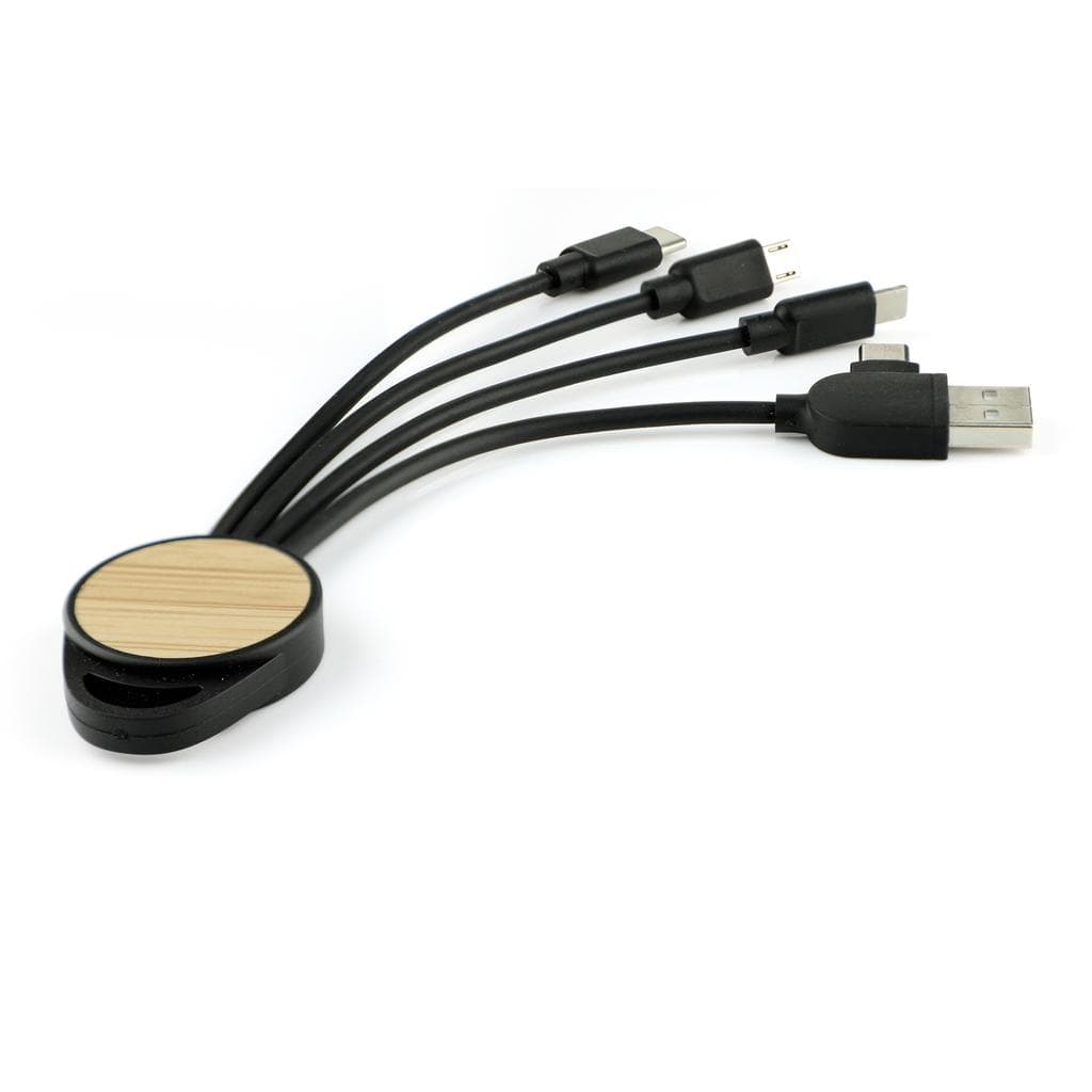 SULZA - CHANGE Collection RCS Recycled 6-in-1 Multi Cable detail 2