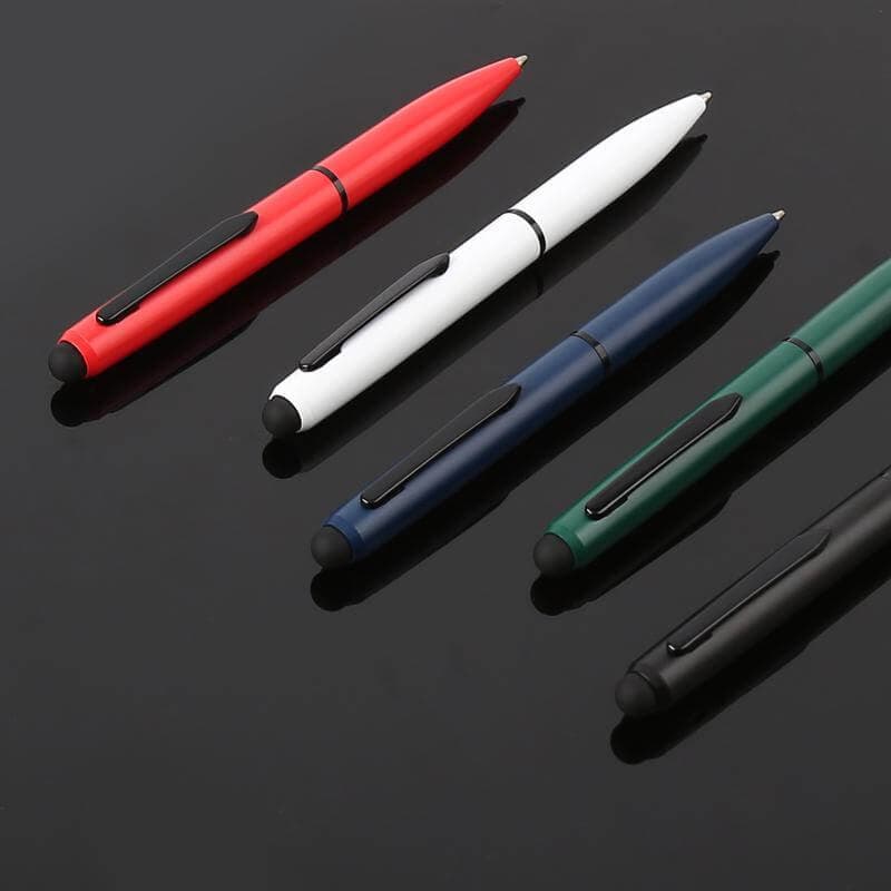SVEN - Metal Ballpoint Pen with Stylus - Black detail 2