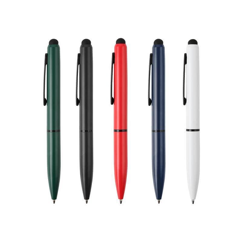 SVEN - Metal Ballpoint Pen with Stylus - Black detail 6