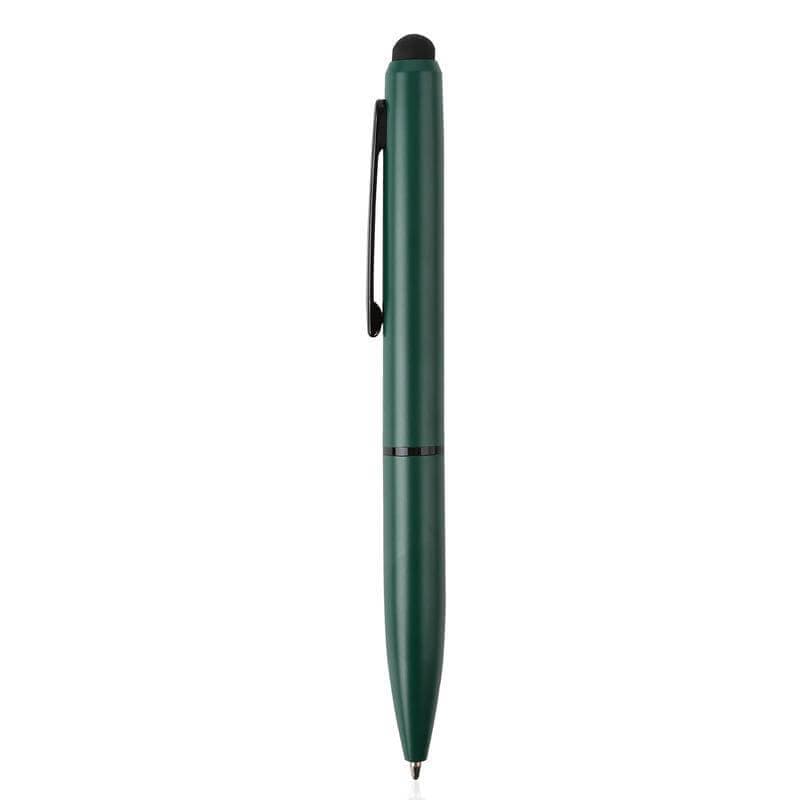 SVEN - Metal Ballpoint Pen with Stylus - Green corporate gift