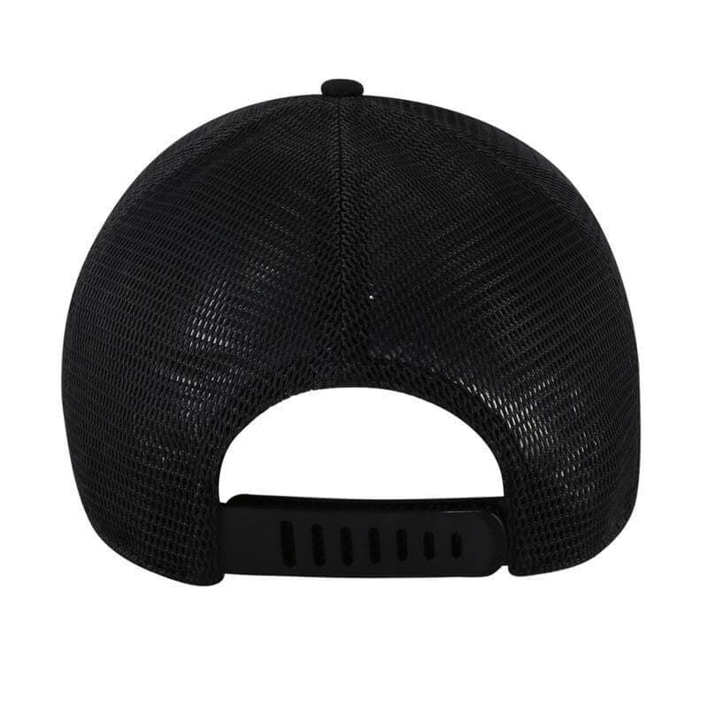 SWIFT - Santhome 6 Panel Trucker Cap - Black detail 3