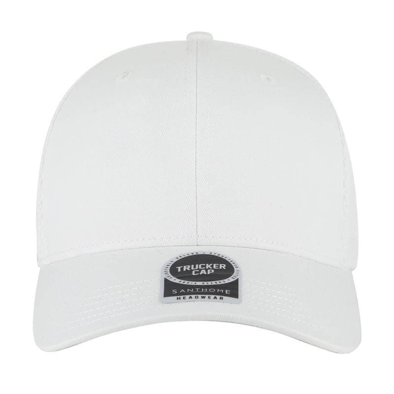 SWIFT - Santhome 6 Panel Trucker Cap - Black detail 6