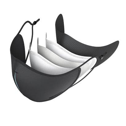 TALSI - XDDESIGN Protective Face Mask Set - Black (Anti-viral) detail 2