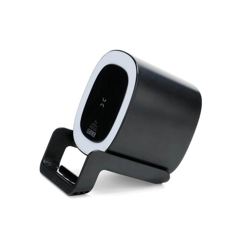 TASOVA - @memorii Recycled 15W Wireless Charger Bluetooth Speaker - Black detail 4