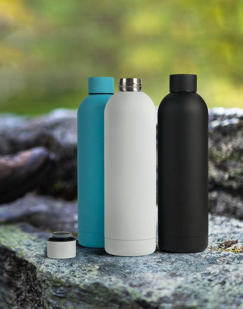 TAUNUS - Soft Touch Insulated Water Bottle - 750ml - Aqua Blue detail 2