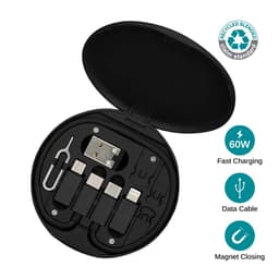 TAVIRA - @memorii Recycled Multi-Cable Set Black