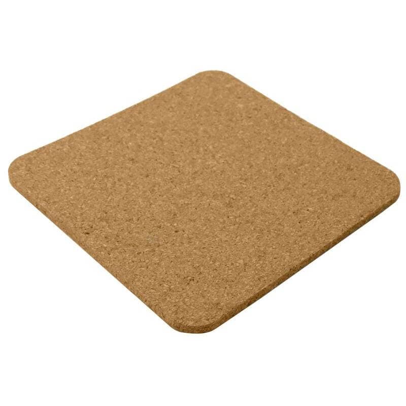TEREVI - eco-neutral set of 4 Cork Coasters with Cork Stand detail 6