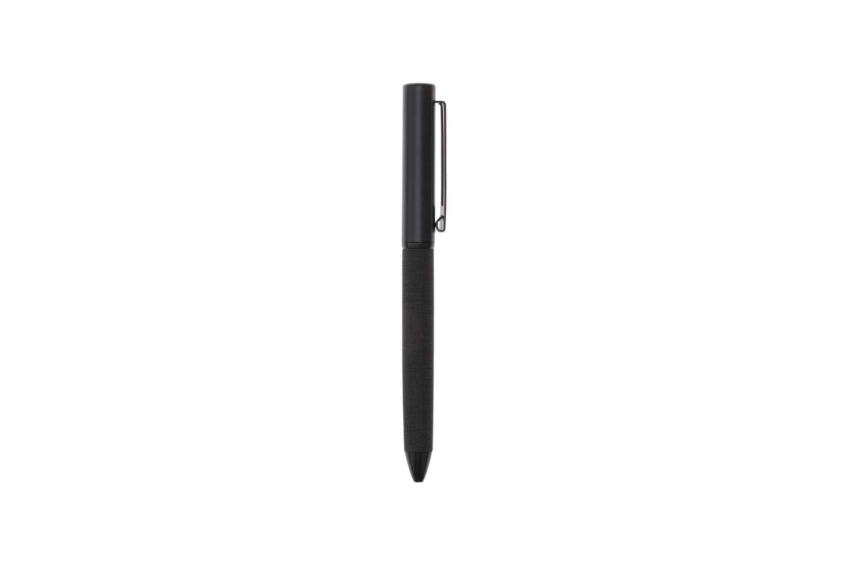 TESSIN - CHANGE ZERO Sustainable Gift Set with Refillable Notebook, Pen & Cardholder - Black detail 7
