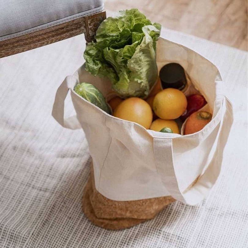 TILLEY - eco-neutral Recycled Cotton/Cork Shopping Bag detail 3