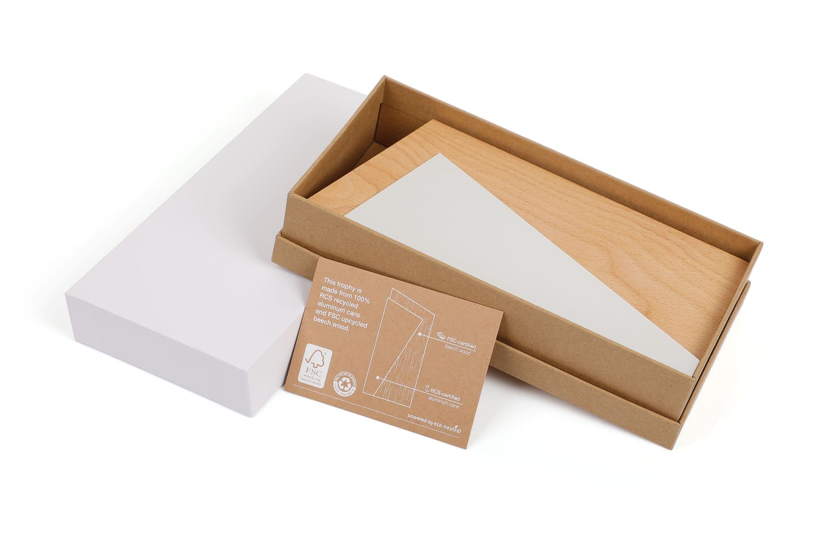 TIRANA - Waste-to-Wins® Recycled Aluminum / Wood Award detail 5