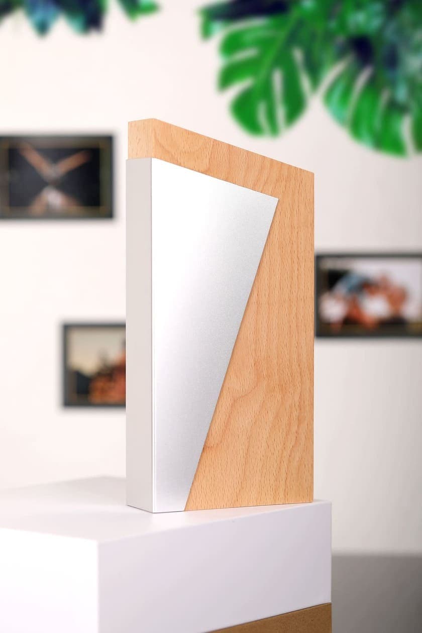 TIRANA - Waste-to-Wins® Recycled Aluminum / Wood Award detail 6