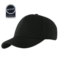 TITAN - Santhome Recycled 6 Panel Adjustable Cap Black