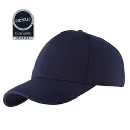 TITAN - Santhome Recycled 6 Panel Adjustable Cap Navy Blue