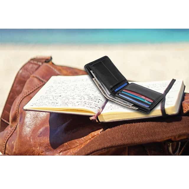 TOLUCA - SANTHOME Men's Wallet In Genuine Leather (Anti-microbial) detail 5