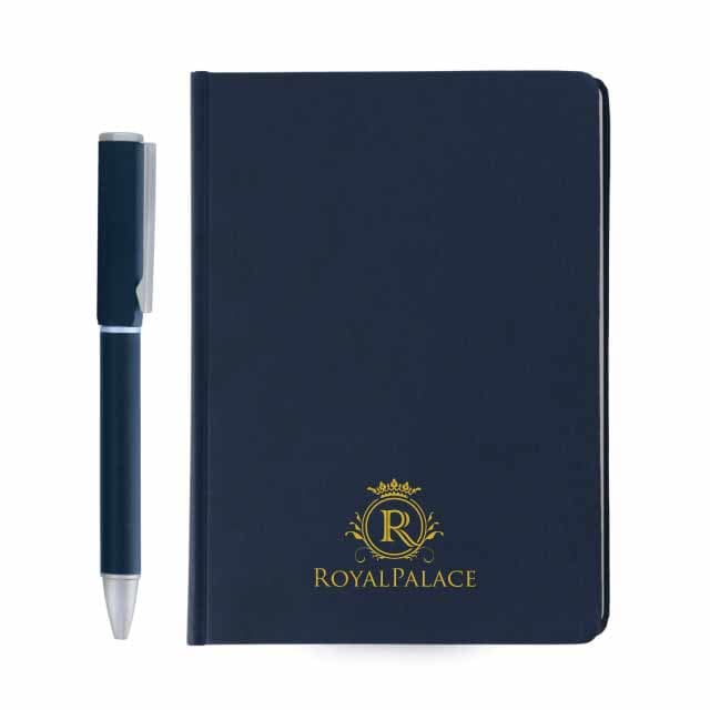 TOMAR - SANTHOME Set Of PU Thermo Notebook And Pen - Black detail 5