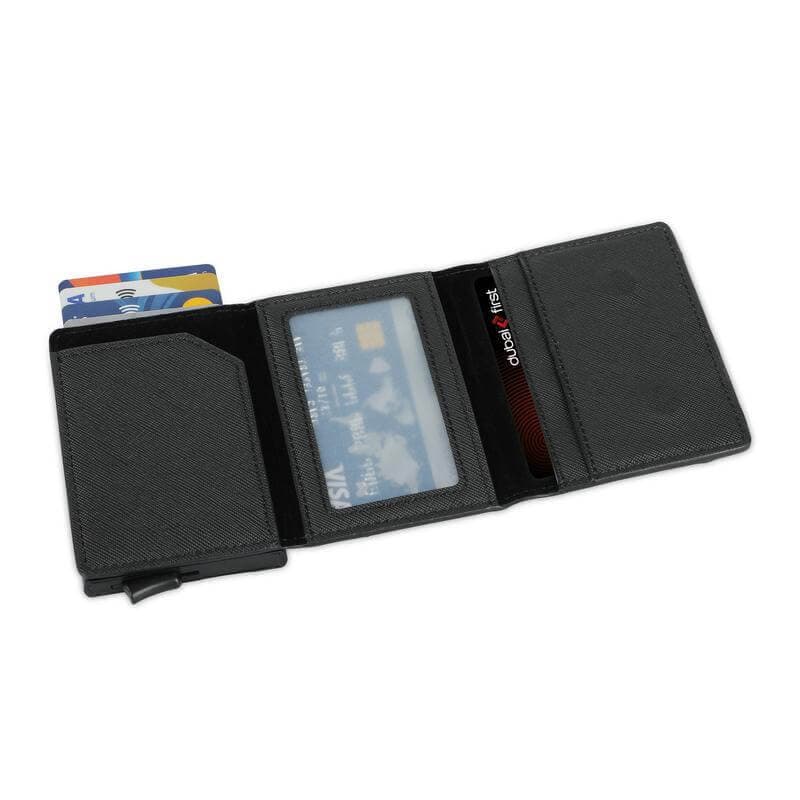 TORINO - SANTHOME RFID Sliding Card Holder - Black detail 2