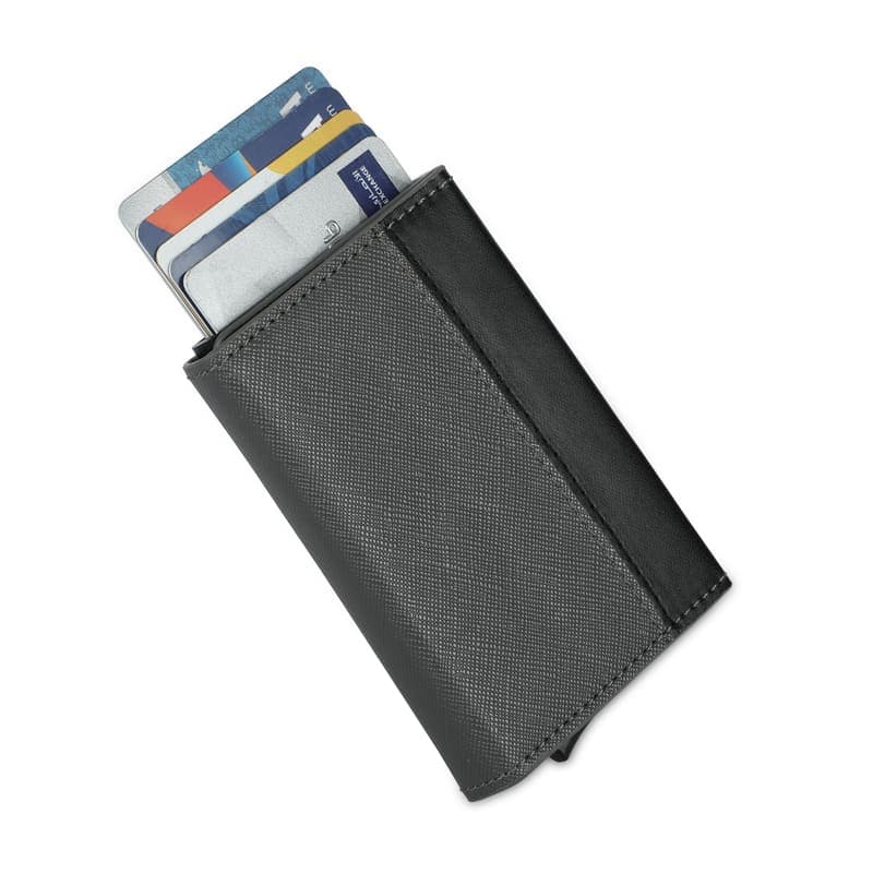 TORINO - SANTHOME RFID Sliding Card Holder - Black detail 7