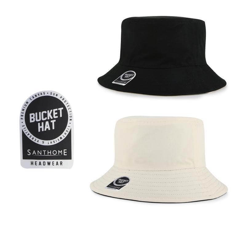 TRAIL - Santhome® Reversible Canvas Bucket Hat detail 4