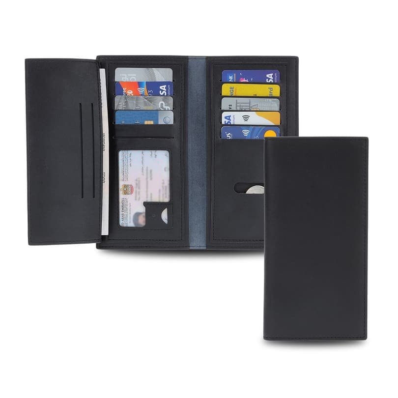 TRENTO - PU Suit Coat Wallet - Black corporate gift