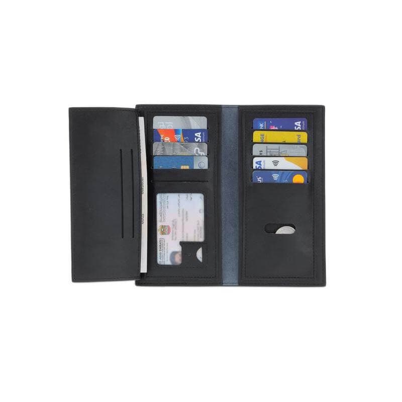TRENTO - PU Suit Coat Wallet - Black detail 4