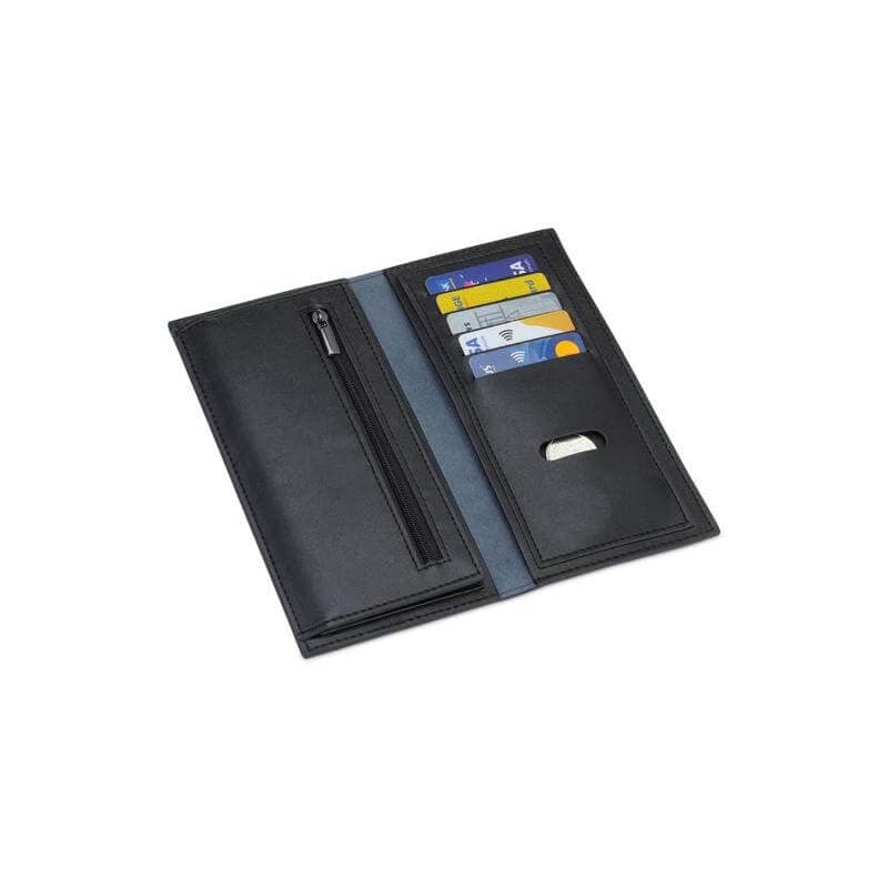 TRENTO - PU Suit Coat Wallet - Black detail 6