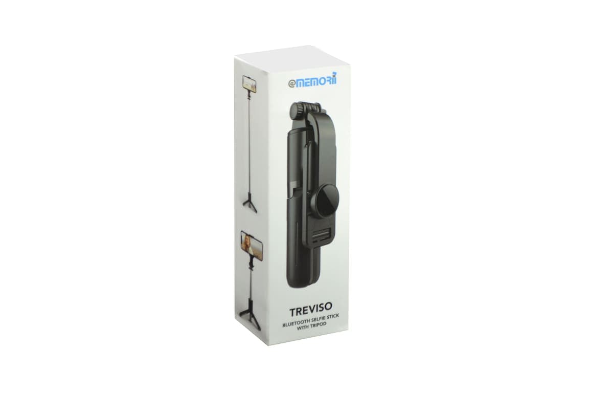 TREVISO - @memorii® 3-in-1 Mobile Tripod with Bluetooth Selfie Stick and Camera Shutter detail 7