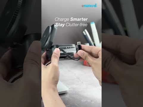 TRIODE @memorii 4 in 1 Foldable Wireless Fast Charging Station detail 6