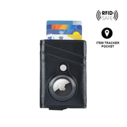 TROMSI - Santhome® PU Card Holder with Santhome Tag pocket Black