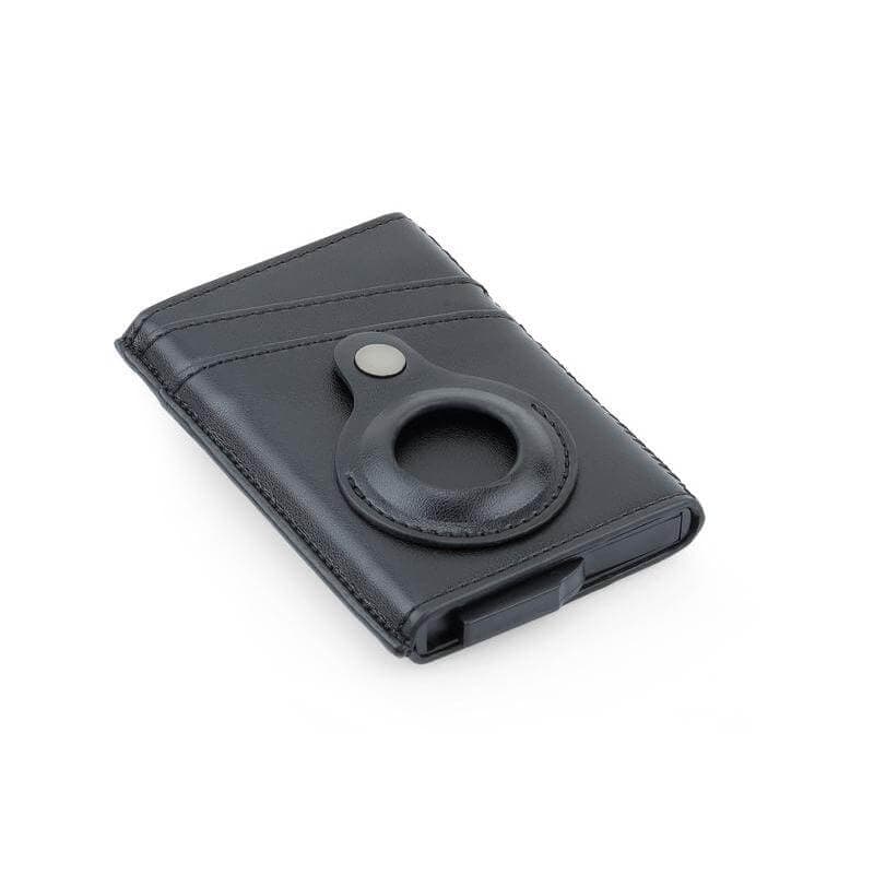 TROMSI - Santhome® PU Card Holder with Santhome Tag pocket - Black detail 3