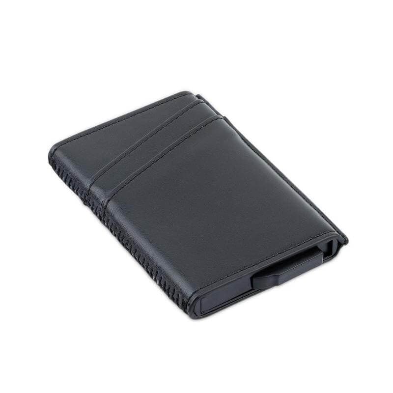 TROMSI - Santhome® PU Card Holder with Santhome Tag pocket - Black detail 4