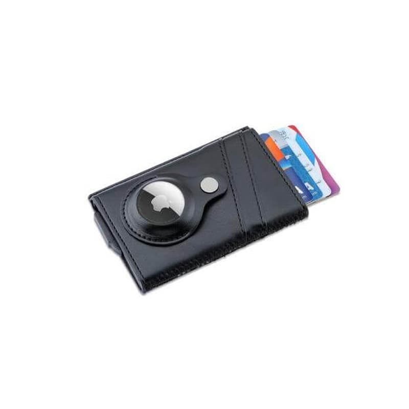 TROMSI - Santhome® PU Card Holder with Santhome Tag pocket - Black detail 6