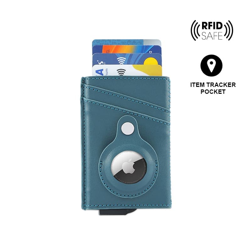 TROMSI - Santhome® PU Card Holder with Santhome Tag pocket - Green corporate gift