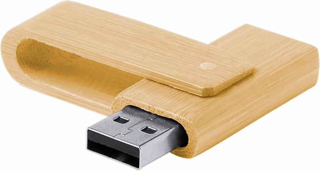 TURDA - Bamboo USB Flash Drive - 32GB detail 3