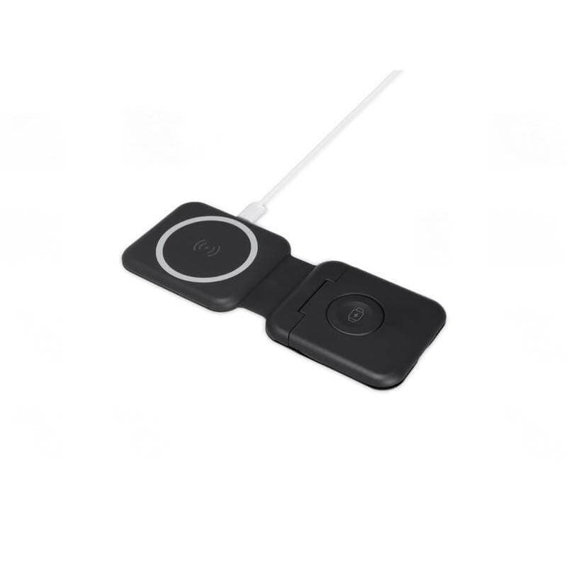 TURIN - @memorii Foldable 2-in-1 Wireless Charger and Multicable Set - Black detail 7