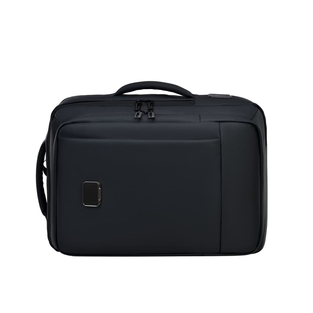 TURISMO - Santhome Expandable 17" Business Backpack - Black detail 5