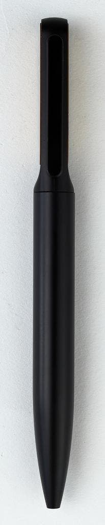 ULMEN - Twist Metal Pen with Bamboo on Clip detail 2