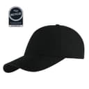 ULTRA - Santhome RPET 6 Panel DryNCool® Sport Cap Black