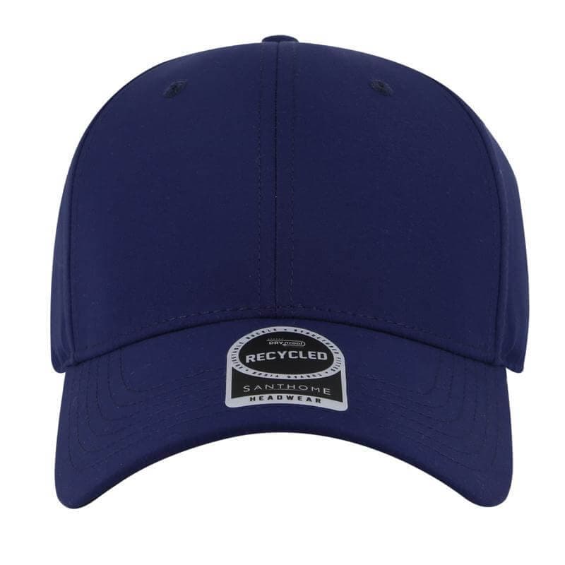 ULTRA - Santhome RPET 6 Panel DryNCool® Sport Cap - Black detail 6