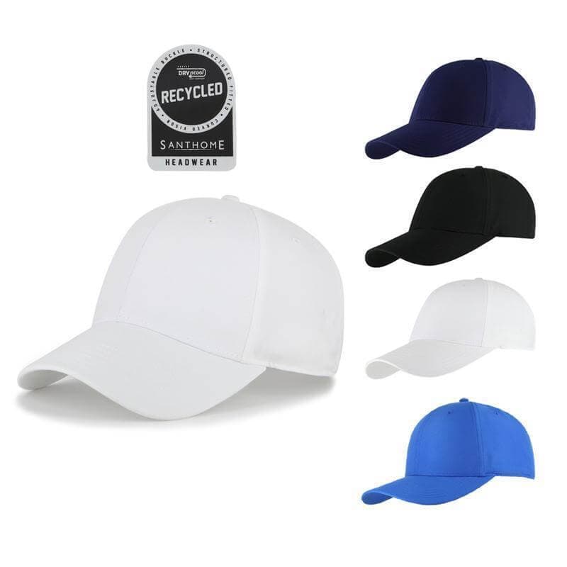ULTRA - Santhome RPET 6 Panel DryNCool® Sport Cap - Royal Blue detail 5