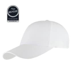 ULTRA - Santhome RPET 6 Panel DryNCool® Sport Cap White