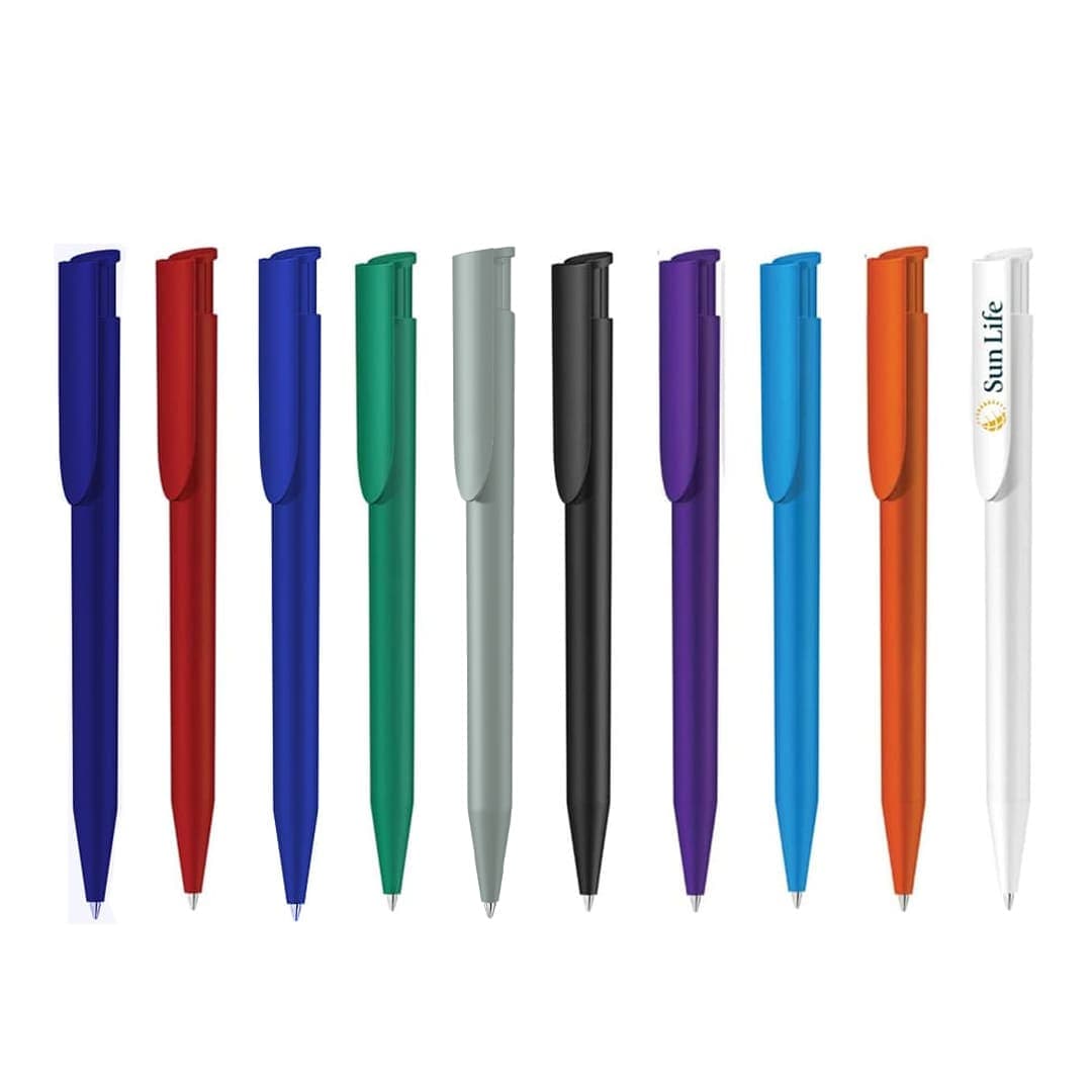 UMA HAPPY Plastic Pen - Orange detail 2