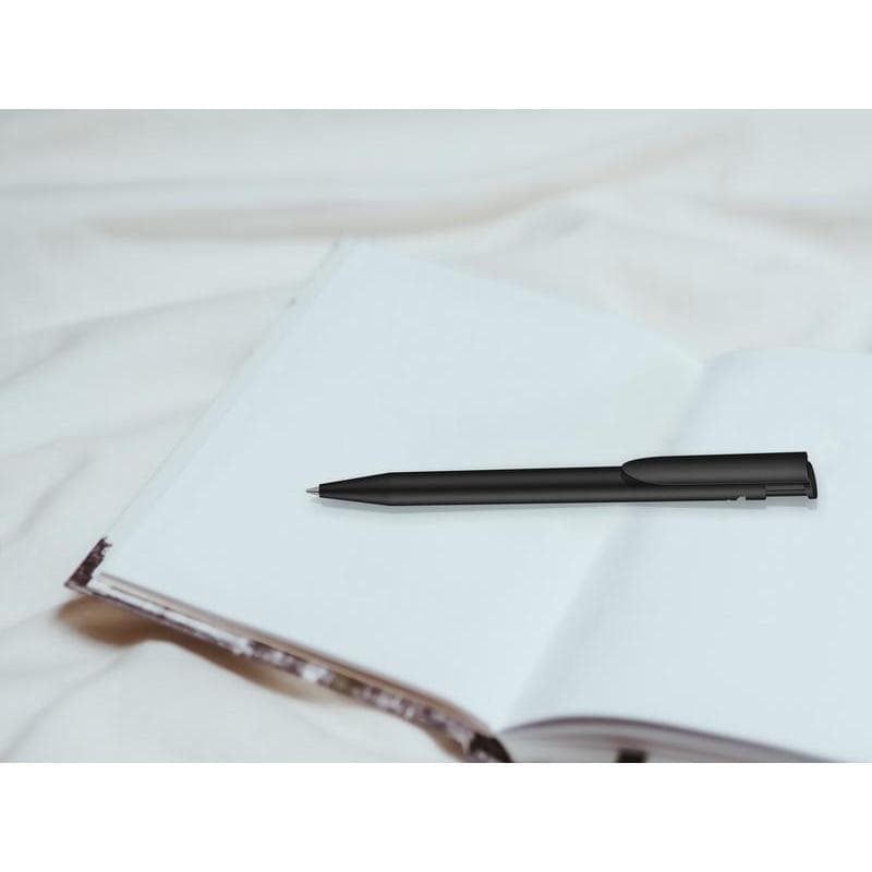 UMA HAPPY RECY Recycled Plastic Pen - Black detail 4